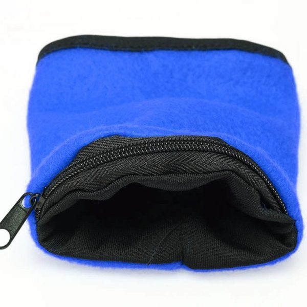 Sportovní náramek s kapsou na zápěstí - Modra