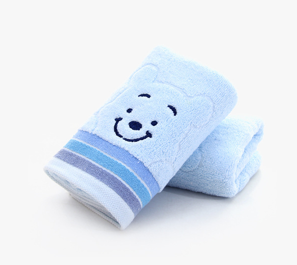 Dětský ručník s medvídkem - 3 barvy - Modra