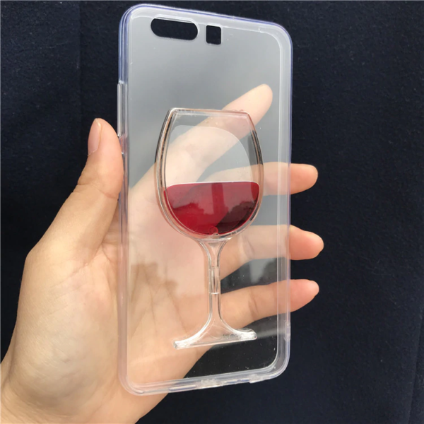 Kryt na iPhone sklenice vína - Xs