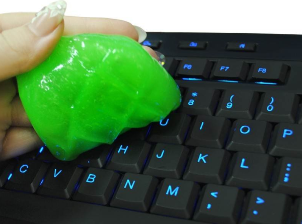 Čisticí gel na klávesnici