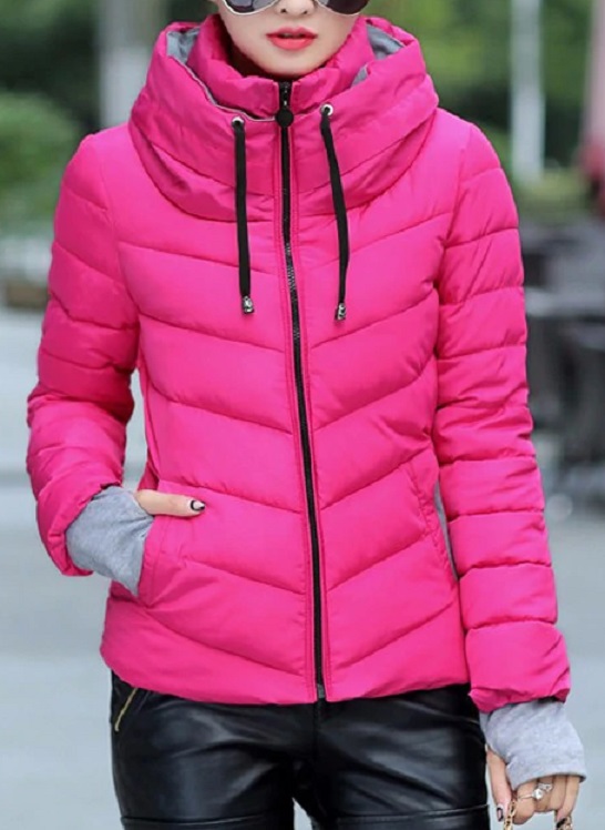 Dámská zimní bunda Jessica - 8 barev - Zelena, Xl