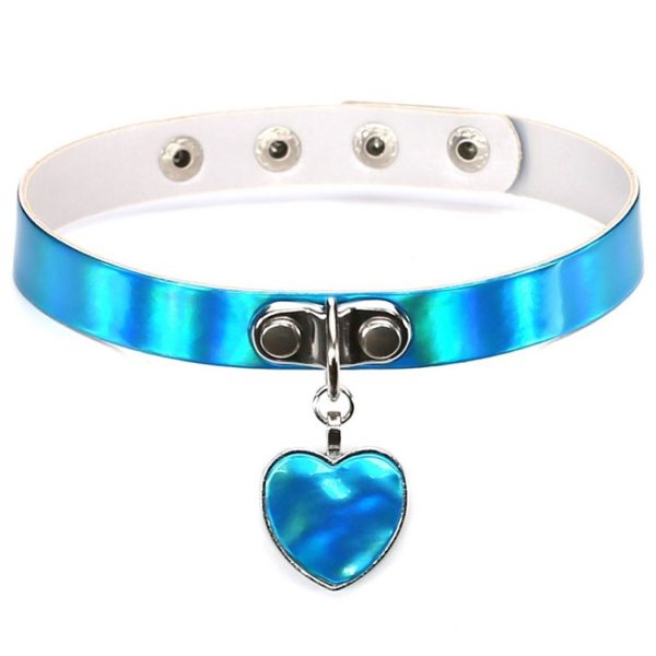 Choker náhrdelník - 4 barvy - Modra