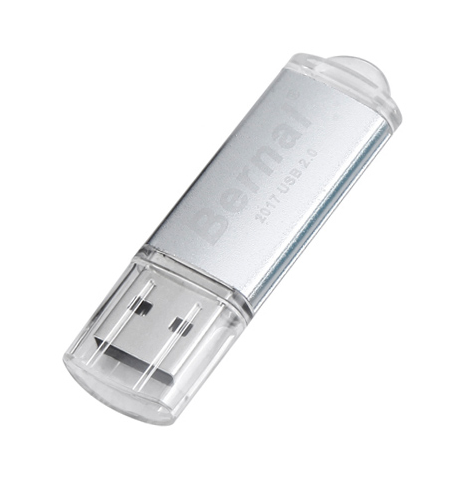 USB flash disk - 8 barev - Stribrna, 128gb