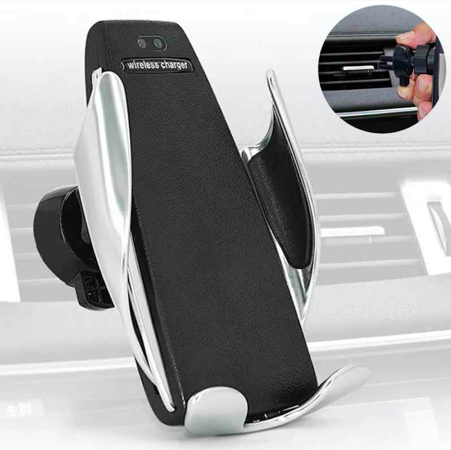 Technet Univerzální držák na mobil do auta s funkcí bezdrátového nabíjení
