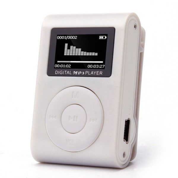 Mini MP3 přehrávač s displejem - Bila
