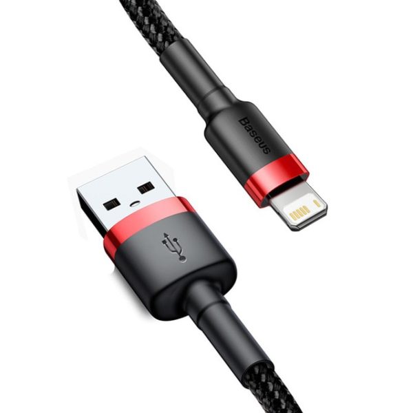 iPhone Lighting Pro nezničítelný kabel pro rychlé nabíjení - různé délky - Black, 0.25m