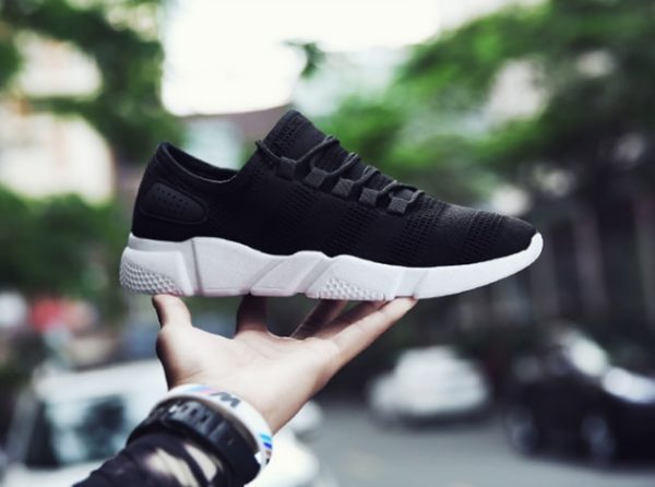 Pánské moderní sneakers tenisky černé - více barev - White, 44
