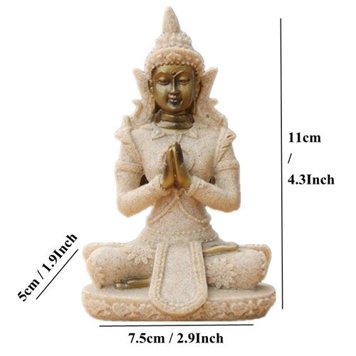 Figura sedícího Buddhy - Typ-01