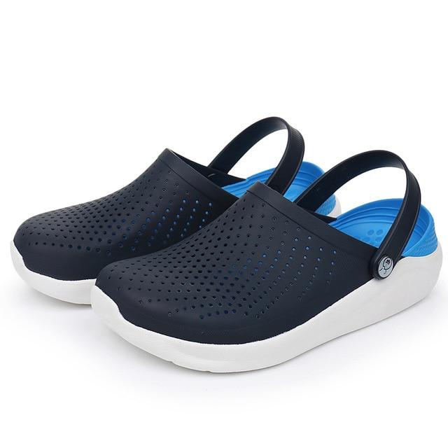 Unisex crocs pantofle - Blue, 11, China