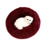 Chlupatý pelíšek pro psy a kočky - Red, 90cm-20kg-sleep, China