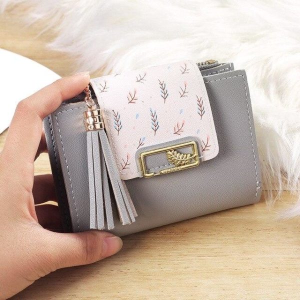 Mini peněženka se strapečkem - Gray