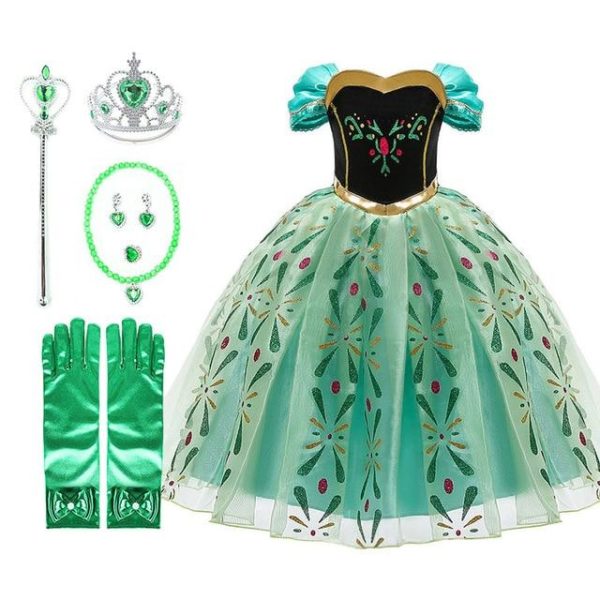 Kostým princezna - Dress-and-s02, 10, China