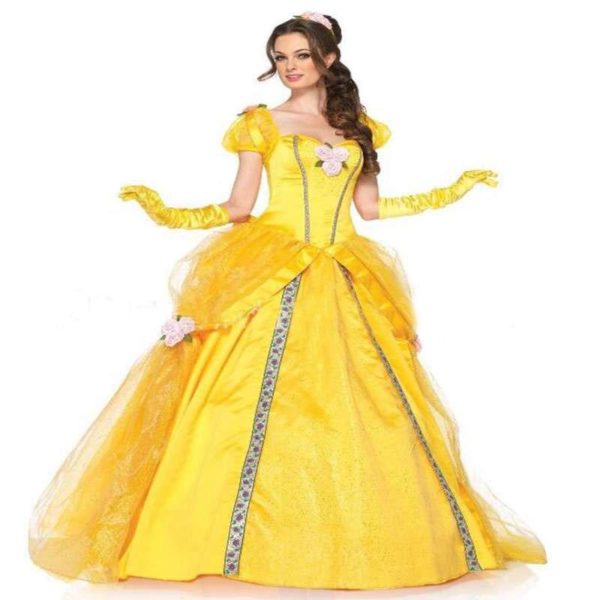 Kostým princezna Bella - Dress, Xxl, Belle