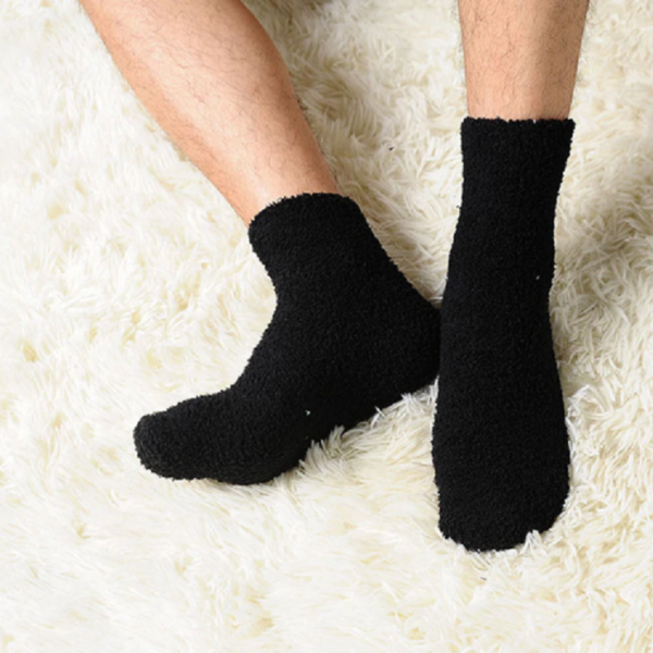 Pánské kašmírové ponožky - Cerna