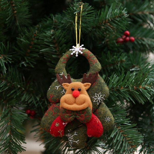 Vánoční závěsná dekorace strom - 1
