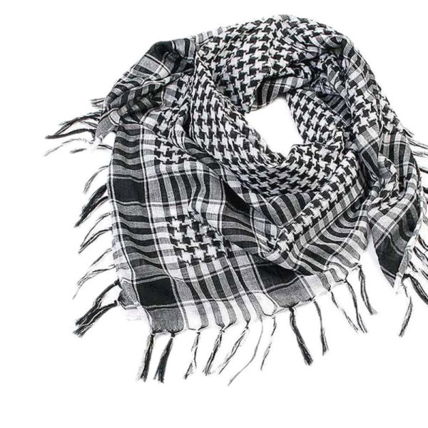 Kostkovaný šátek Palestina - Bila