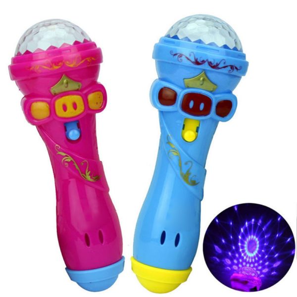 Svítící mikrofon pro děti