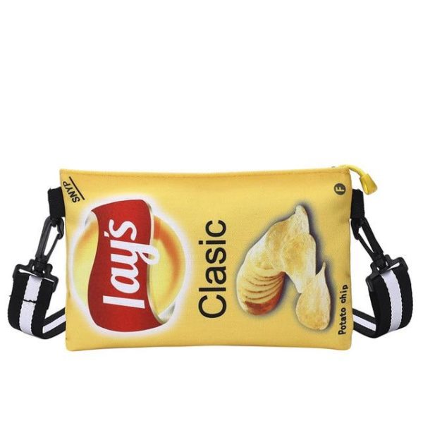 Vtipná dámská kabelka - Yellow-shoulder-bag