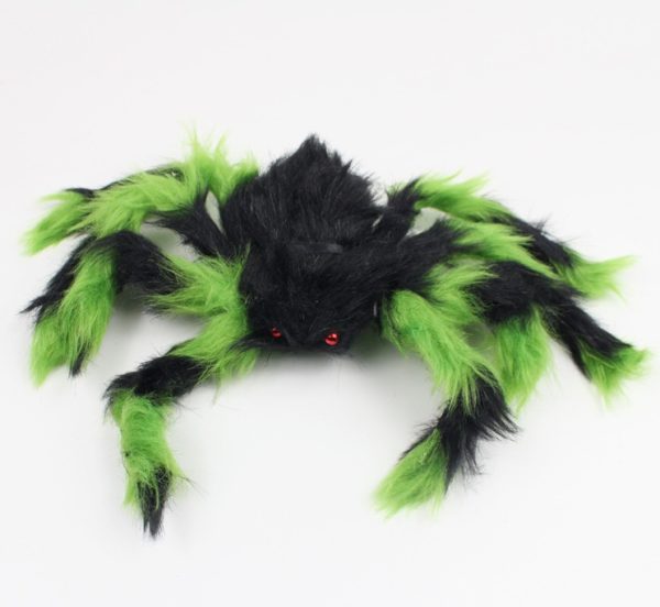 Halloweenská dekorace – Pavouk - Černá, 200cm