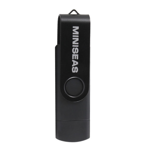 Micro USB/ USB flash disk 16 GB/ 32 GB - 3 barvy - Modra-32-gb