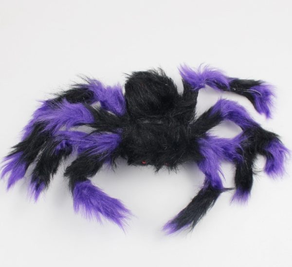 Halloweenská dekorace – Pavouk - Černá, 200cm