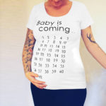 Těhotenské tričko - S