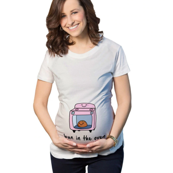 Dámské těhotenské tričko Littera - vzor 2 - 3xl