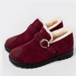 Dámské protiskluzové zimní boty Antislip - Cotton-shoes-10, 40