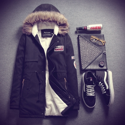 Pánská stylová zimní bunda Arthur - Black, 4xl