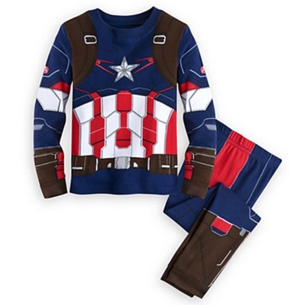 Stylové dětské pyžamo Marvel - Captain-amearica, 8-let