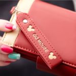Dámská stylová peněženka MINNIE - Rose-red