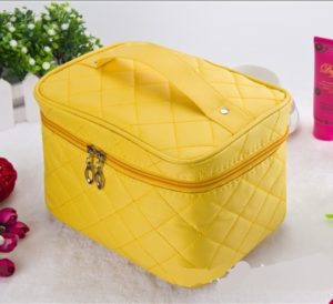 Luxusní kosmetický kufřík - Zluta