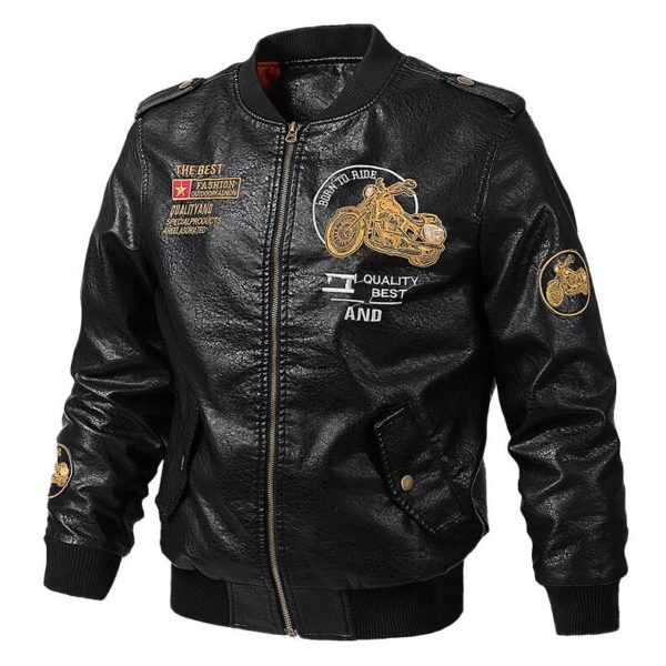 Pánská motorkářská bunda Example - Black, 5xl