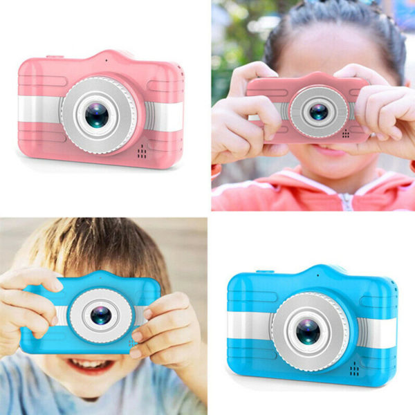Dětský fotoaparát JU47 - více barev - Ruzovy