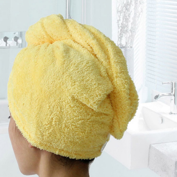 Vysoce absorbční ručník na vysoušení vlasů - 25x65cm