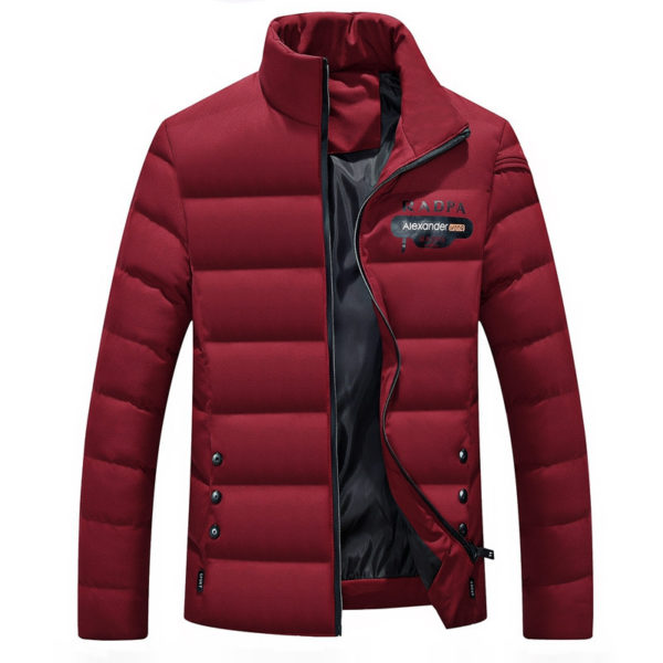 Pánská zimní bunda Lorenzo - červená - 4xl
