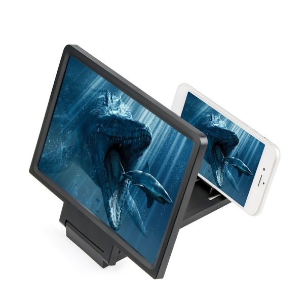 Zvětšovací 3D obrazovka k mobilnímu telefonu - Black