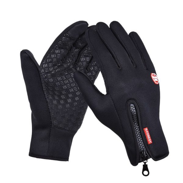 Unisex zimní teplé rukavice Payton - Black, Xl